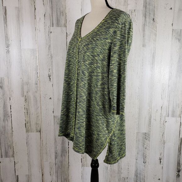 Neon Buddha Space Dyed Tee Sz M - Picture 4 of 7